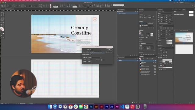 Adobe InDesign CC Tutorial for Beginners | Create a Presentation Design! смотреть онлайн