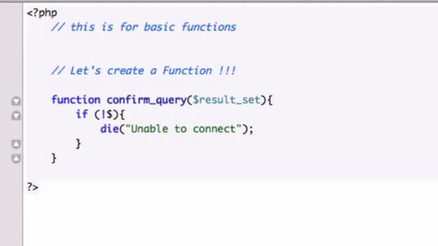 Building a CMS with PHP part 25 - Create a Function смотреть онлайн