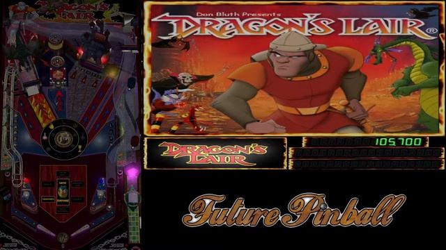 Dragons Lair - Future Pinball смотреть онлайн
