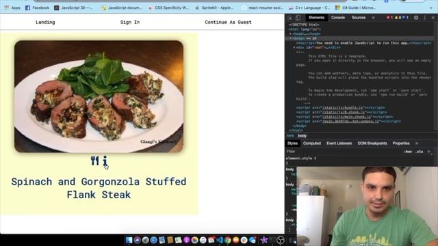 Styling a recipe manual using SCSS with React.js; JavaScript part 6 смотреть онлайн