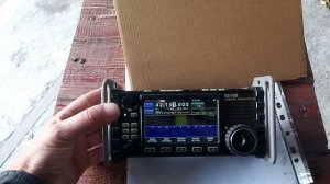 Неожиданно приобрел свой первый кв-трансивер :) Xiegu X6100. Покупка.