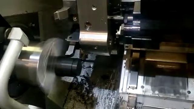 Точение пластика циклом G75 смотреть онлайн