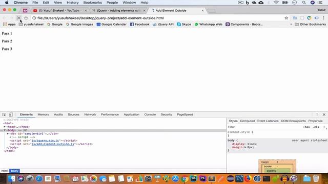 jQuery - Adding elements outside existing elements #09 смотреть онлайн