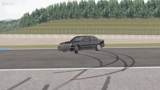 BMW M5 E39 Vs Mercedes E55AMG W210-who Is Better At Spinning Donuts