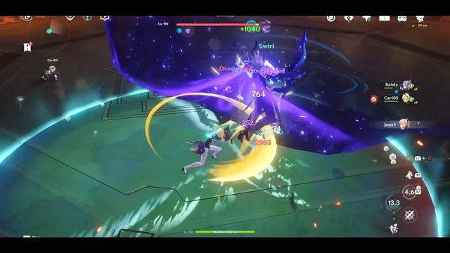 I met a Toxic Player... (Genshin Impact PS4 Co-Op Highlights) смотреть онлайн