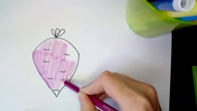 Bolalar uchun sabzavotlar rasm chizish/Drawing vegetables with kids song/Рисование овощи для детей смотреть онлайн
