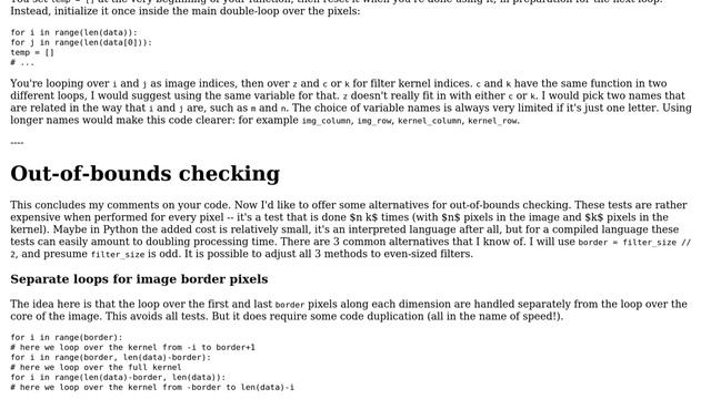 Code Review: Median Filter Implementation In Python (2 Solutions!!) смотреть онлайн