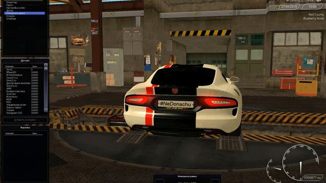 MTA:SA CCDPlanet l ПОКУПКА И ТЮНИНГ SRT VIPER GTS + НОВЫЙ НОМЕР смотреть онлайн