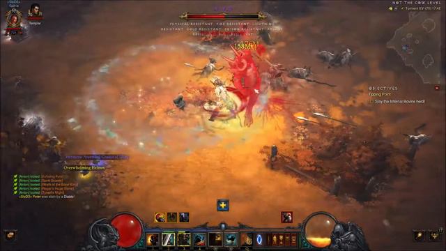 1000 kill streak - summoning real diablo - diablo 3 смотреть онлайн