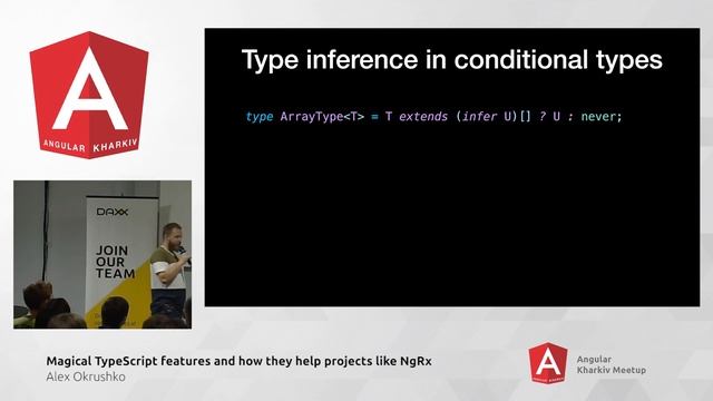 Alex Okrushko - Magical TypeScript features and how they help projects like NgRx смотреть онлайн