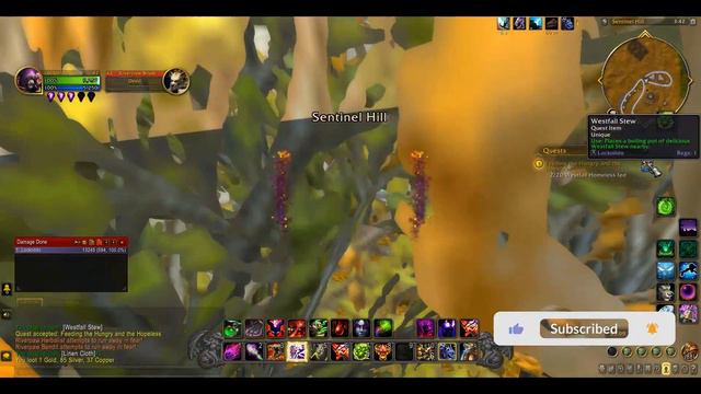 Quest Feeding the Hungry and the Hopeless | Westfall | WOW World of Warcraft смотреть онлайн