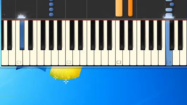Roxette Chances [Piano tutorial by Synthesia] смотреть онлайн