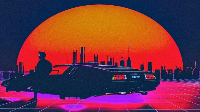 RetroWave chill neon city Synthpop nostalgic Cyberpunk electro arcade mix смотреть онлайн