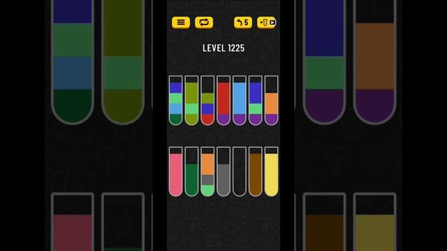 Water Sort Puzzle Level 1225