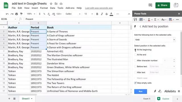How to insert the same text to multiple Google Sheets cells смотреть онлайн