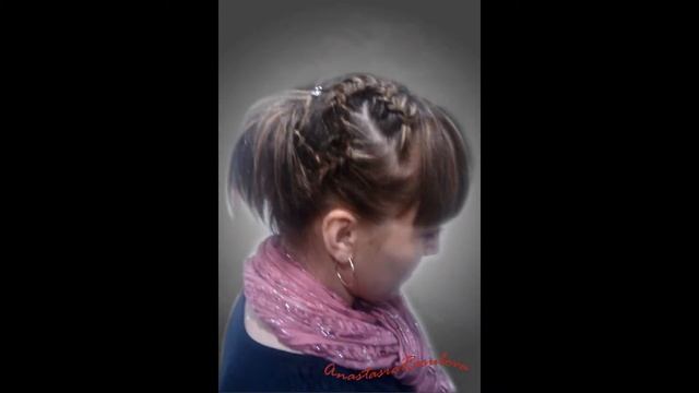 Косы. Причёски с элементами кос. Анастасии Расуловой смотреть онлайн