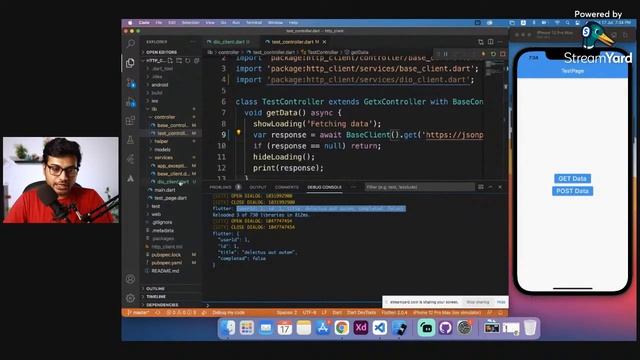 Flutter BaseClient - Null Safe | LiveStream смотреть онлайн