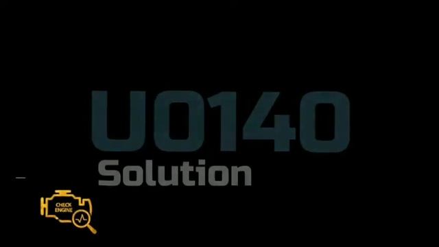 U0140 error code symptoms cause & solution [master class] diy смотреть онлайн