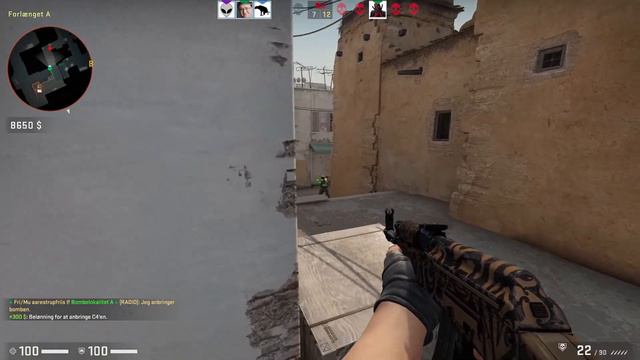 CSGO 1v3 Clutch, 2K and bomb - Dust2 (Jacob) смотреть онлайн