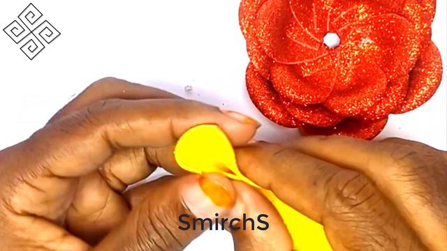 Crafting Delight: Sparkling Foam Paper Camelia Flower Tutorial смотреть онлайн