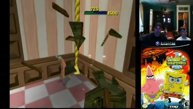 The Spongebob Squarepants Movie Video Game (Gamecube) Let's Play w/Gibby & DJGibs01 смотреть онлайн