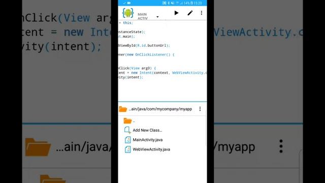 Lesson 02 -Tutorial how create a WebView Sample in AIDE смотреть онлайн