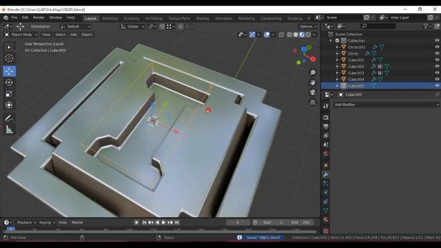 Amazing Hard Surface Modeling process in Blender 2.80 without Paid Addons смотреть онлайн