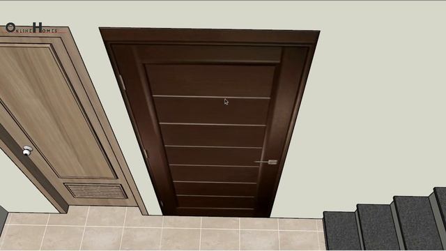 16 by 23 house plan with details 3d view, small 2 bedroom house design смотреть онлайн