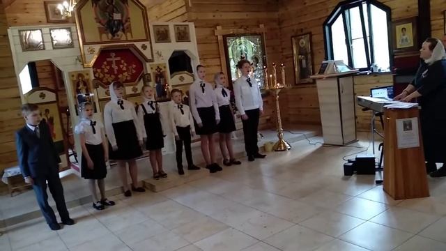 Выступление Воскресной школы на Пасху 2019 смотреть онлайн