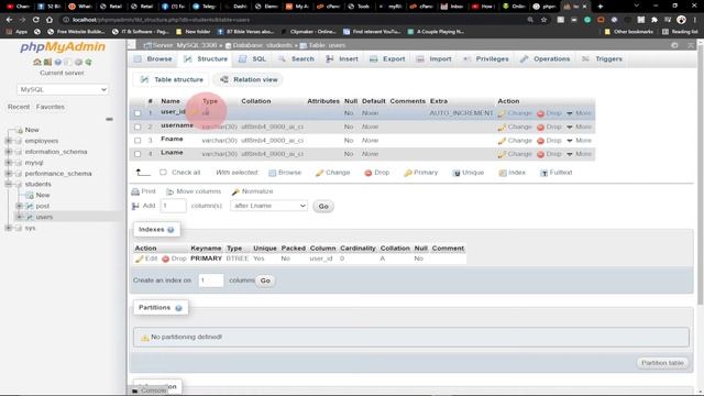 How to create foreign key in phpMyAdmin смотреть онлайн
