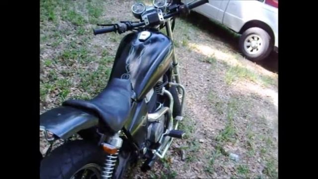 1985 Honda Shadow VT500 Bobber смотреть онлайн