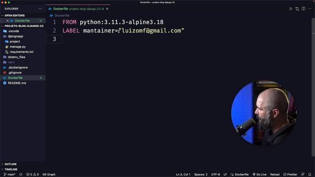 Docker com Django, PostgreSQL e Compose para seu ambiente de desenvolvimento Python смотреть онлайн