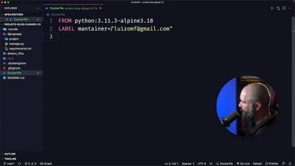 Docker com Django, PostgreSQL e Compose para seu ambiente de desenvolvimento Python