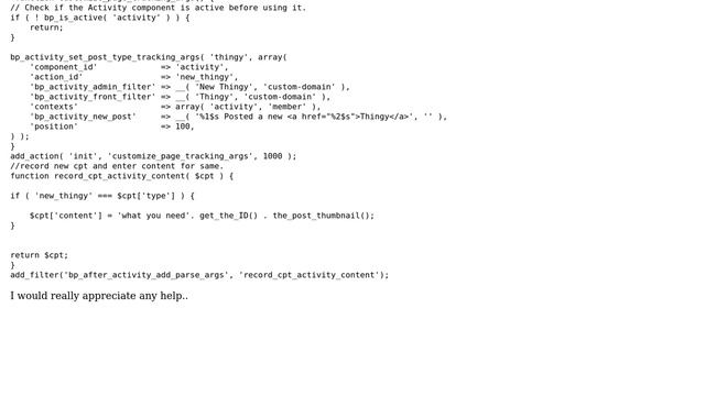Wordpress: Custom Post Meta Data in Buddypres Activity Stream смотреть онлайн