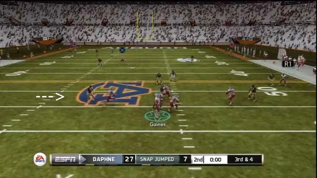 NCAA Football 13 Blocking Glitch смотреть онлайн