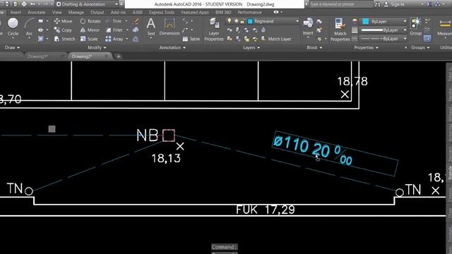 Autocad tegning tekst og promille tegn смотреть онлайн
