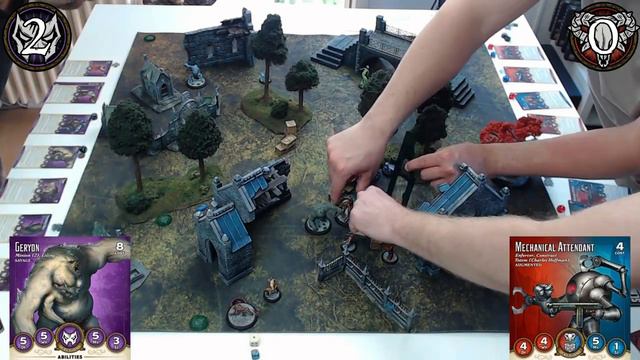 Malifaux | Gaining Grounds Season 2 | Battle Report #7 | Euripides vs Hoffman смотреть онлайн