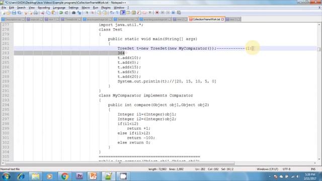 Lesson - 7 : Collections Framework - Compariable And Comparator смотреть онлайн