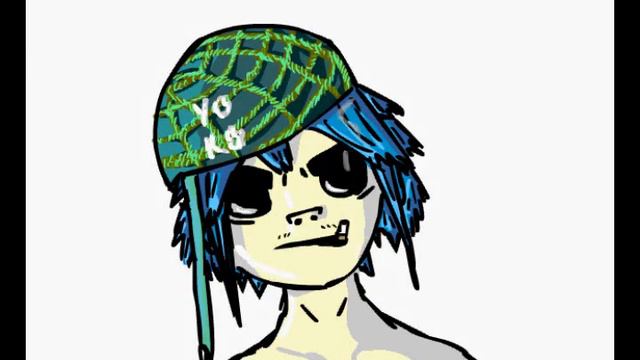 Gorillaz - 2D(начальная анимация) смотреть онлайн