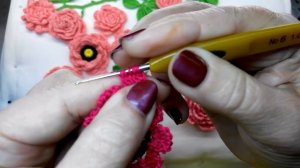 Красивый цветок для Ирландского кружева.