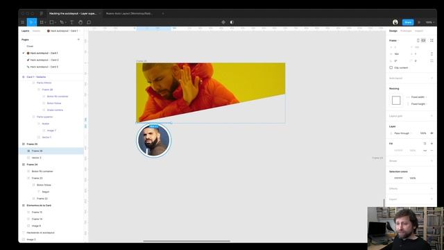 Hackeando autolayout de Figma - Superposición de capas смотреть онлайн