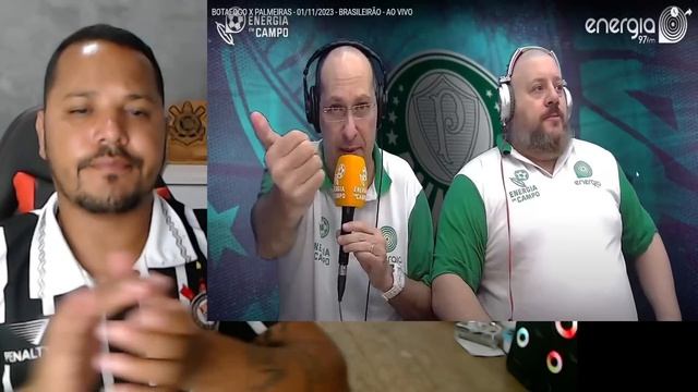 REAÇÕES ENERGIA 97 PALMEIRAS 4X3 BOTAFOGO ! PÓS JOGO PALMEIRAS VIRA PRA CIMA DO BOTAFOGO смотреть онлайн