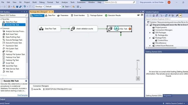 38 If Validation Fails, stop processing and move the file to Error Folder in SSIS смотреть онлайн