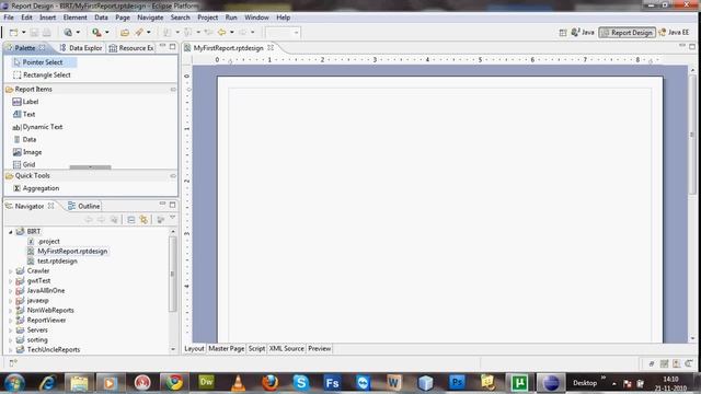 Your first BIRT report in eclipse designer -Part 1 смотреть онлайн