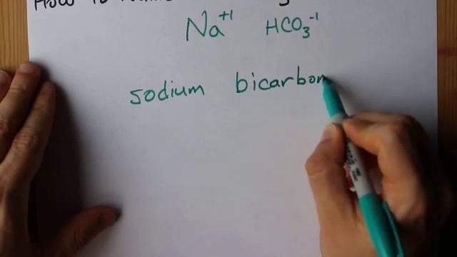 How to Name NaHCO3 смотреть онлайн