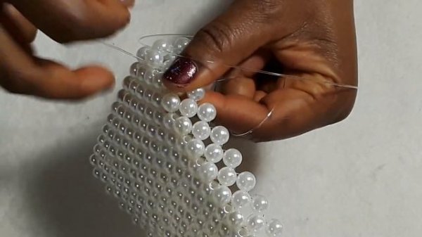 How to make a beaded jewelry box//How to make a jewelry box with beads//bead box//Diy pearl gift bo