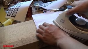 ЛУТ и термотрансферная бумага из китая