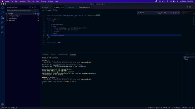 #2 React js and chakra ui installing dependencies смотреть онлайн