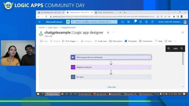 Integrating Logic apps with Chat GPT via Microsoft teams смотреть онлайн