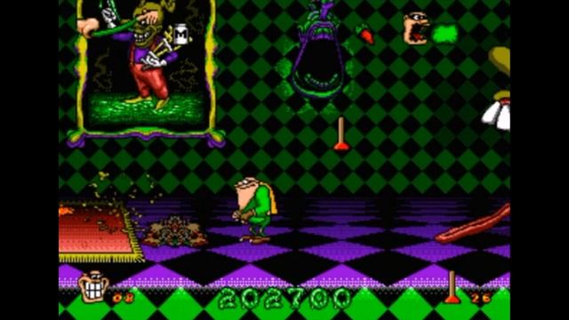 Sega Mega Drive 2 (Smd) 16-bit Boogerman A Pick and Flick Adventure Pus Palace